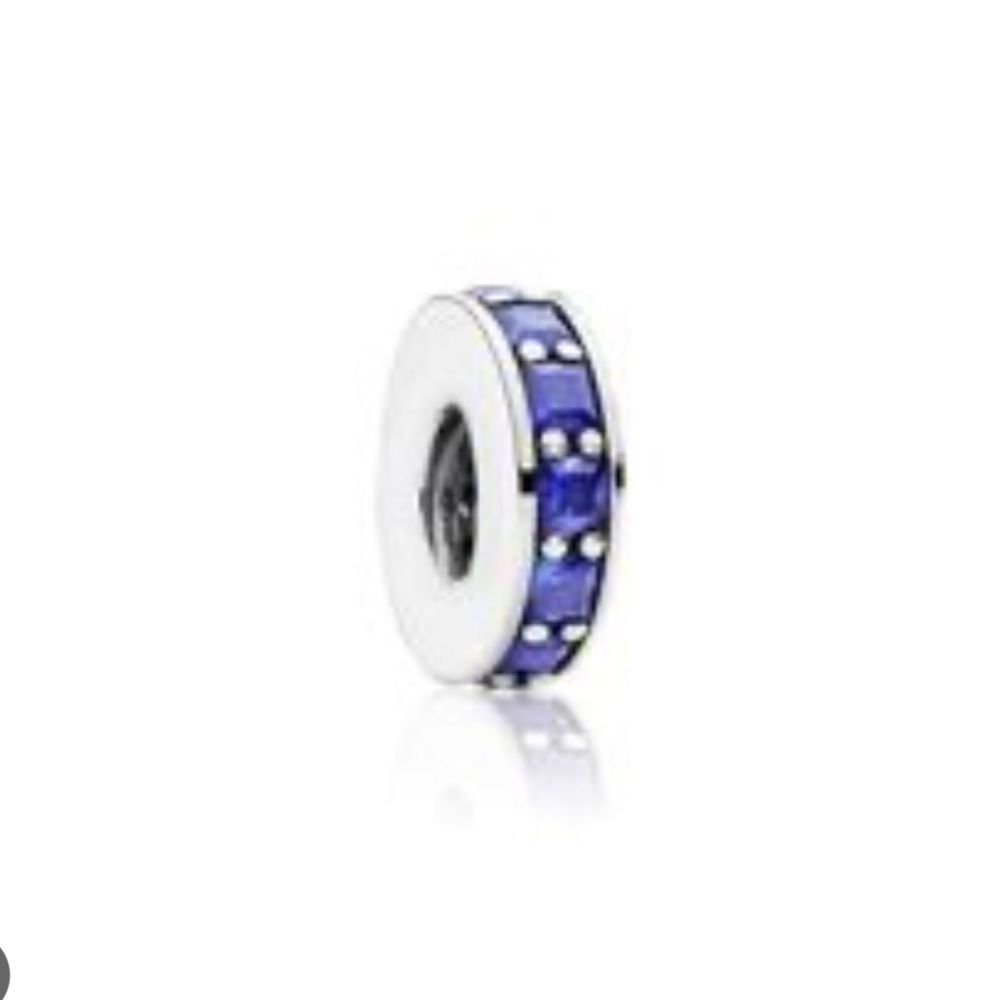 Pandora silver 925 eternity spacer slide bead charm